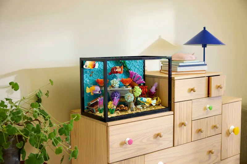 Esposizione Acquario Tropicale - 10366 🔥 Saldi di Liquidazione di 3 Giorni 🇺🇸 Spedisce dal magazzino negli Stati Uniti 📦 Scorte Limitate ⏳ Termina Presto