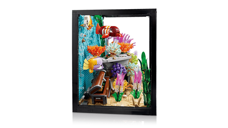 Esposizione Acquario Tropicale - 10366 🔥 Saldi di Liquidazione di 3 Giorni 🇺🇸 Spedisce dal magazzino negli Stati Uniti 📦 Scorte Limitate ⏳ Termina Presto